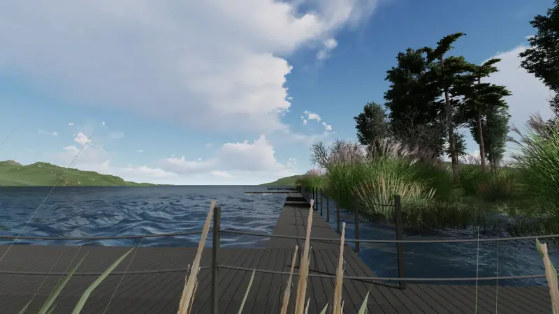 проект ПИРСа, понтоны (благоустройство и ландшафтное проектирование)