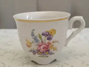 Польский фарфор: 2 кофейные пары