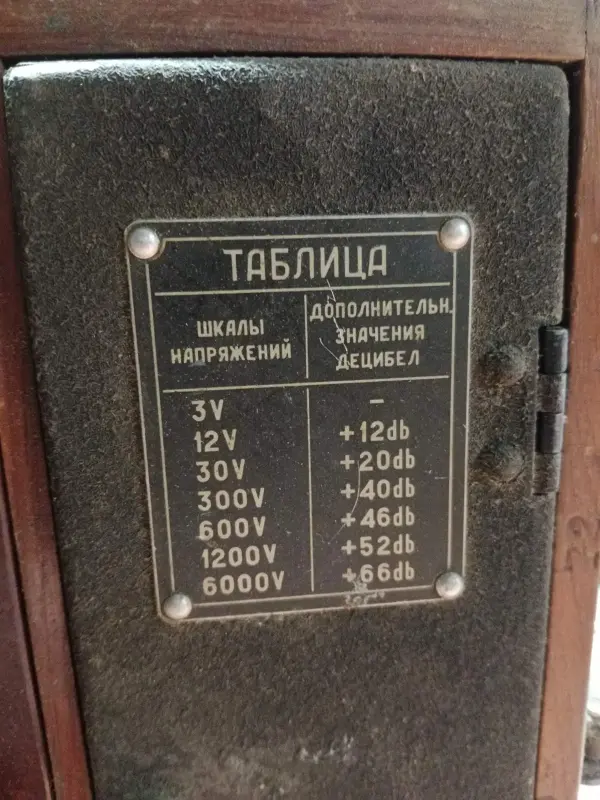 Винтажный ампервольтомметр ABO-5M1 (СССР)