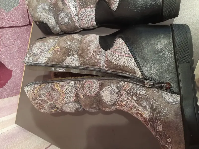 Сапоги зимние р.39 (состояние новых)