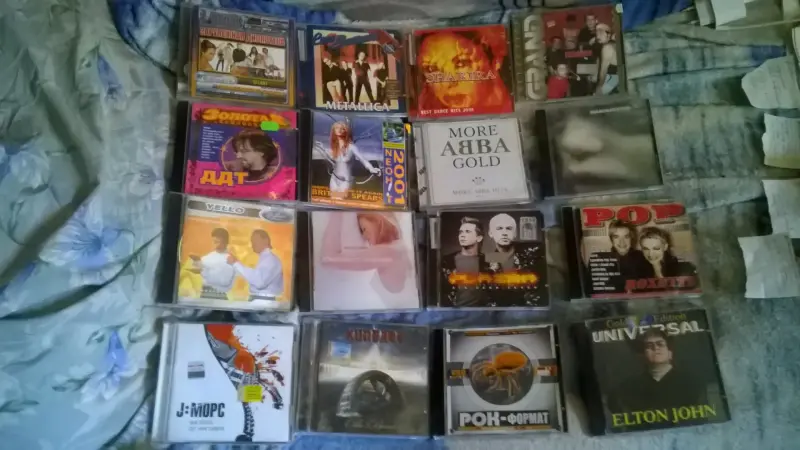 Cd и MP3 Диски Морс ABBA Madonna Кипелов Roxette