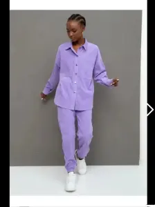 Костюм вельветовый оверсайз