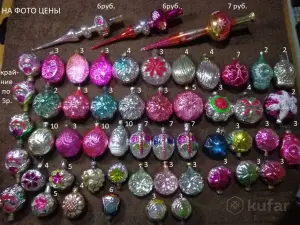 елочные игрушки СССР