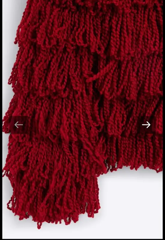 Восхитительный новый джемпер с бахромой