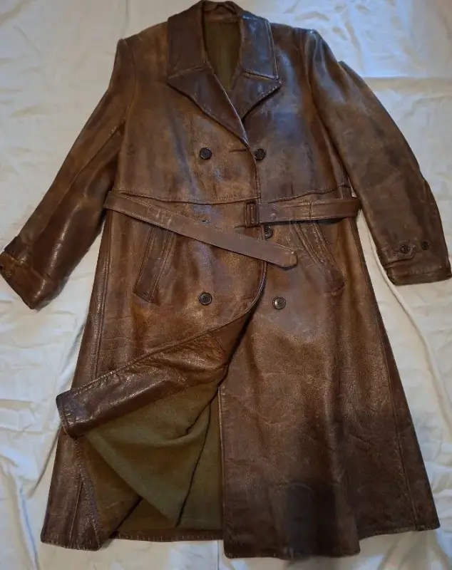 Пальто кожаное на переделку