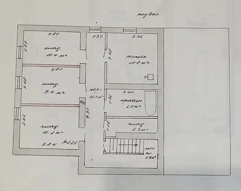 Коттедж в Восточном микрорайоне.