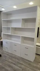 Стелаж-шкаф  подойдет и  для  дома и   для офиса