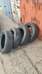 Шины зима 205 55 r16(комплект) хороший осаток