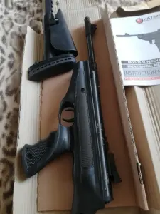 Пневматический пистолет hatsan super tact