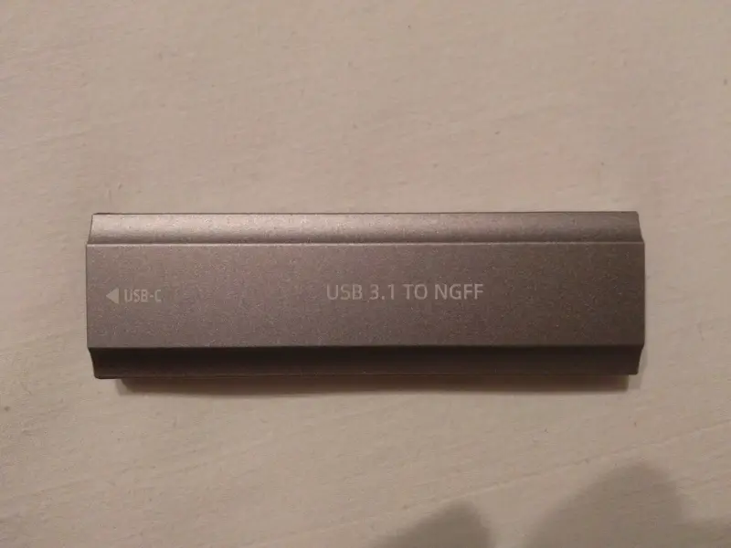 Внешний бокс для SSD m.2 SATA