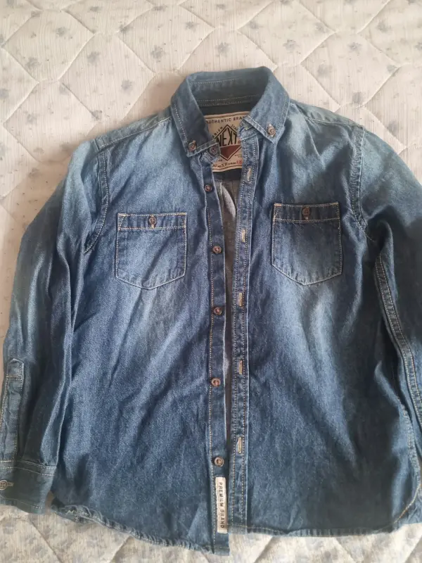 Рубашка на мальчика 7-8 лет