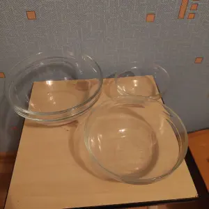 Салатники стеклянные бу