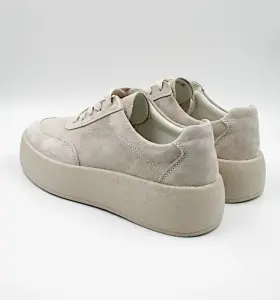 Кеды ботинки, натуральная замша