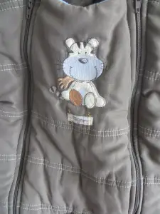 Очень тёпленький деми комбез р.68 (на сейчас)