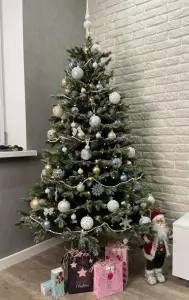 Ель искусст. слегка Снежная 1,7м веточки гнутся в любую сторону