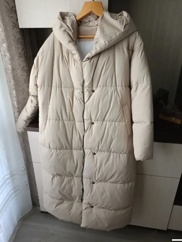 Куртка зимняя длинная