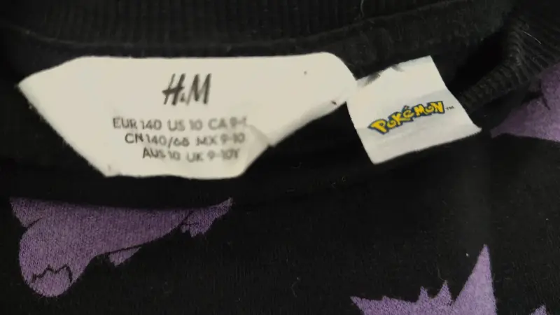 H&M Pokémon кофта