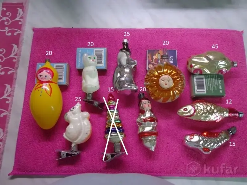Антиквариат, искусство - елочные игрушки СССР - Жодино - Фото 14 елочные игрушки СССР - Жодино - 190163 - Доска объявлений Kupika.by - Фото 14