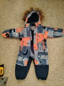 Зимний комбинезон для мальчика