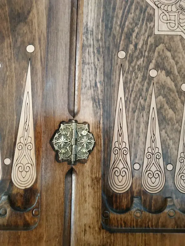 Подарочный набор Hарды + шахматы ручной работы