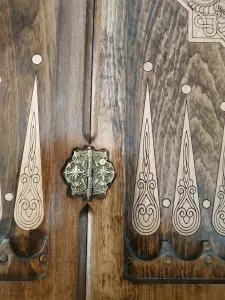 Подарочный набор Hарды + шахматы ручной работы