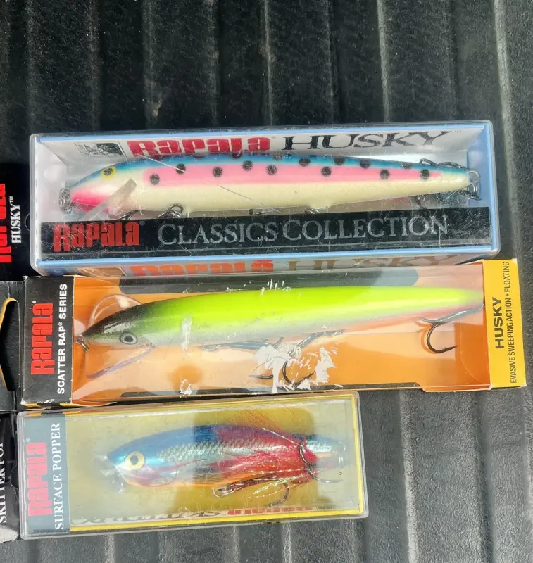 Оригинальные  воблеры    Rapala -  35 шт