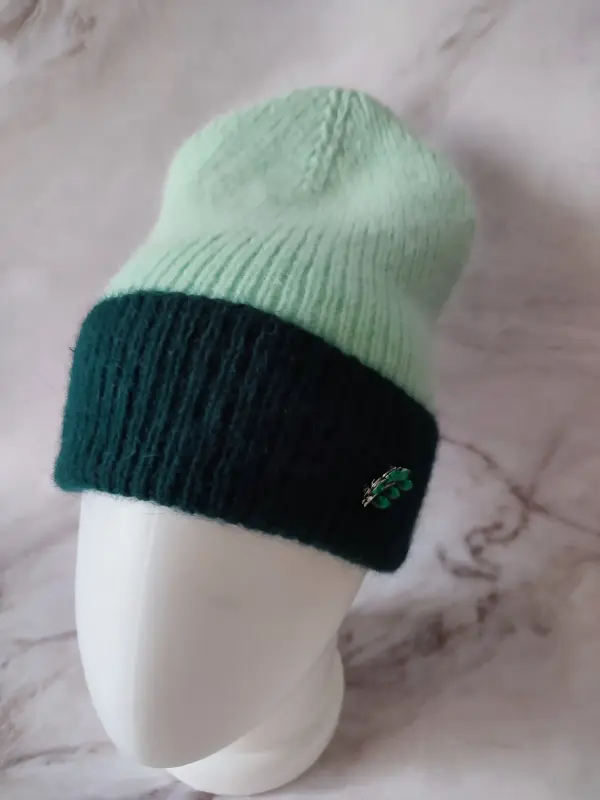 Шапка из пуха норки