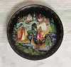 Тарелка Садко - коллекционная Палех