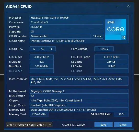 ИГРОВОЙ КОМПЬЮТЕР Intel Core i5-10400F / Видеокарта: NVIDIA GeForce RTX 2060  (6 ГБ) / ОЗУ 32GB / SSD 120GB/ HDD 1TB