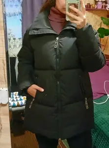 зимняя женская куртка пуховик женский