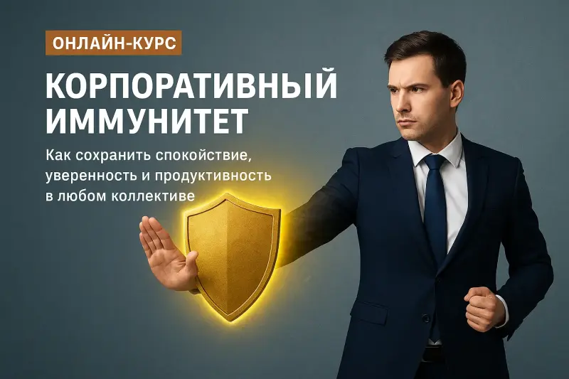 Курс «Корпоративный иммунитет: тактики выживания и влияния на работе»
