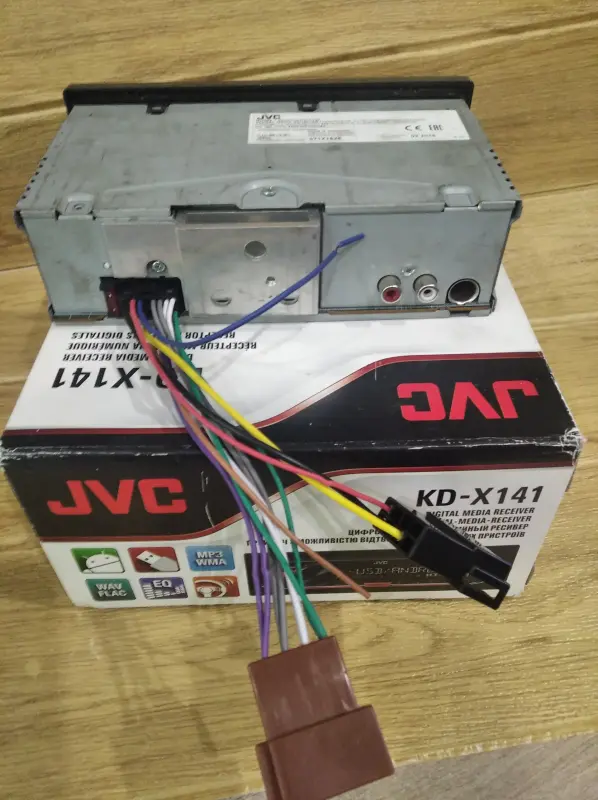 USB Магнитола JVC