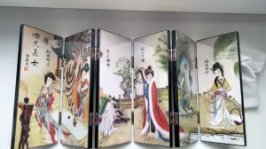 Настольная ширма, сувенир, Китай.