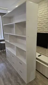 Стелаж-шкаф  подойдет и  для  дома и   для офиса