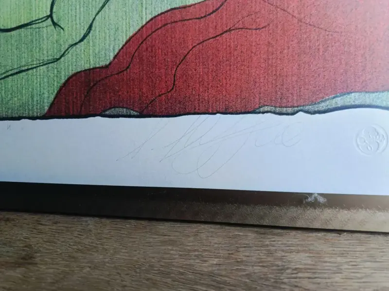 Автолитография "Священный дым смерти"