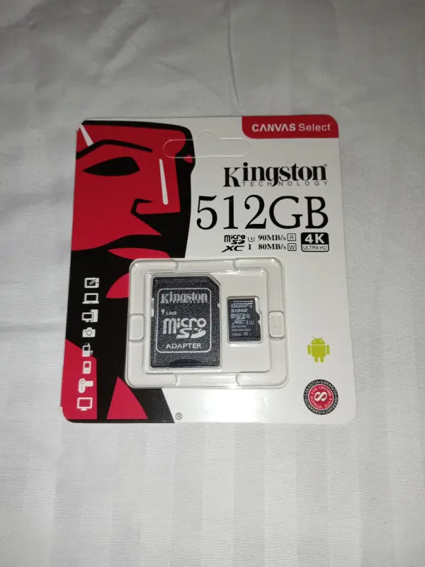Карта Памяти Kingston Micro-CD 512 Гб НОВУЮ
