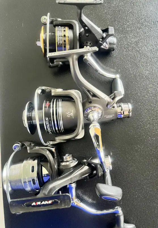 поясная сумка + 4 катушки + 4 удилища + 4 коробки