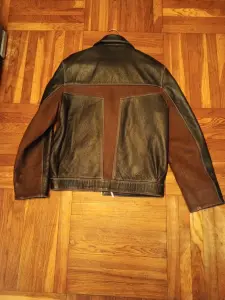 Куртка мужская кожаная