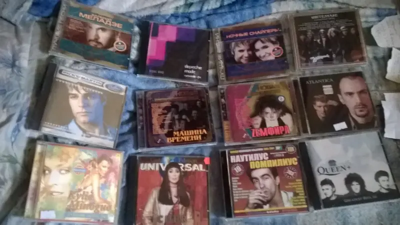 Cd и MP3 Диски Морс ABBA Madonna Кипелов Roxette