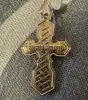 Крестик золотой православный