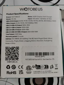 Зарядное устройство Wotobeus 140 w