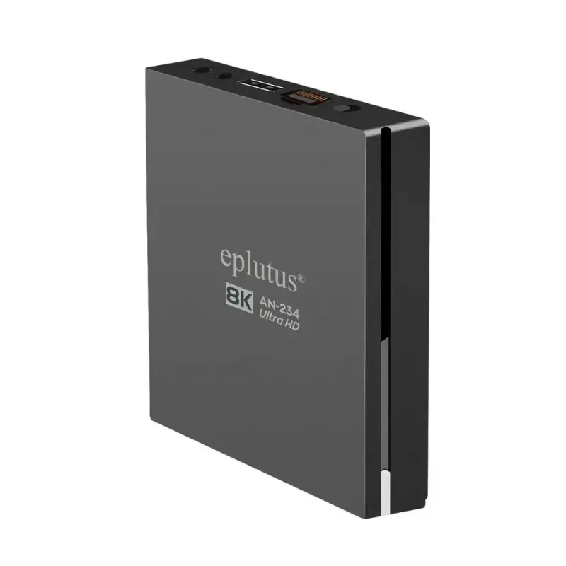 Антенны, ресиверы, тюнеры - Смарт ТВ приставка Eplutus AN-234, с голосовым вводом, Android/8K/WiFi/BT - Вся Беларусь - Фото 2 Смарт ТВ приставка Eplutus AN-234, с голосовым вводом, Android/8K/WiFi/BT - Вся Беларусь - 230144 - Доска объявлений Kupika.by - Фото 2