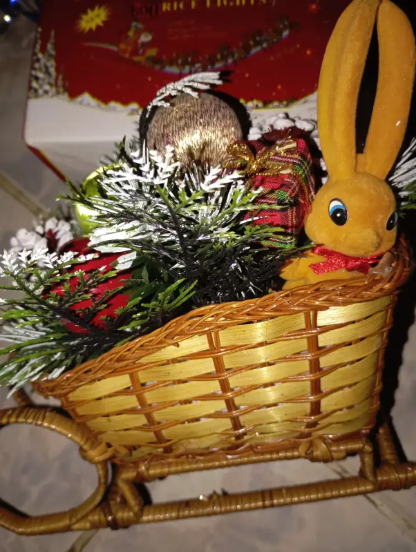 Новогодние сани