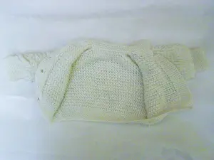 Кофточка вязаная шерстяная, теплая и мягкая