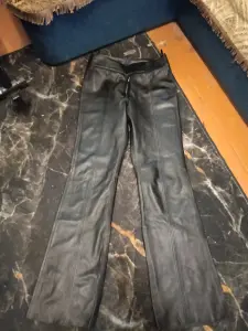 Штаны из натуральной кожи