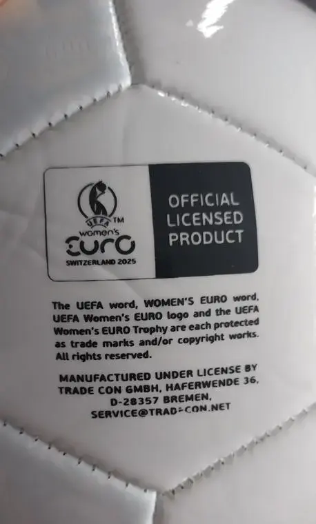 Мяч футбольный ''UEFA EURO 2025'' (Германия)