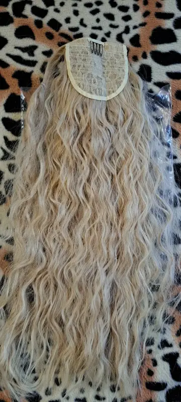 Средства и аксессуары для волос - Шиньон-хвост русый, длина 60см, новый - Вся Беларусь - Фото 2 Шиньон-хвост русый, длина 60см, новый - Вся Беларусь - 229186 - Доска объявлений Kupika.by - Фото 2