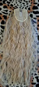 Шиньон-хвост русый, длина 60см, новый