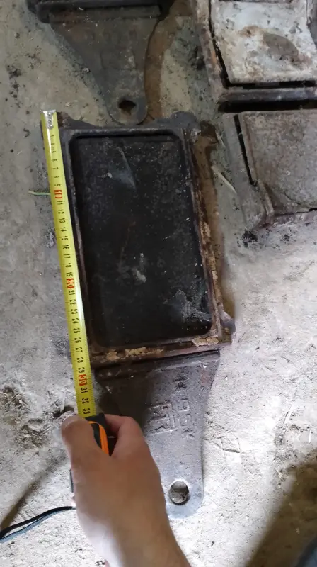 Дверки печные поддувала элементы печи