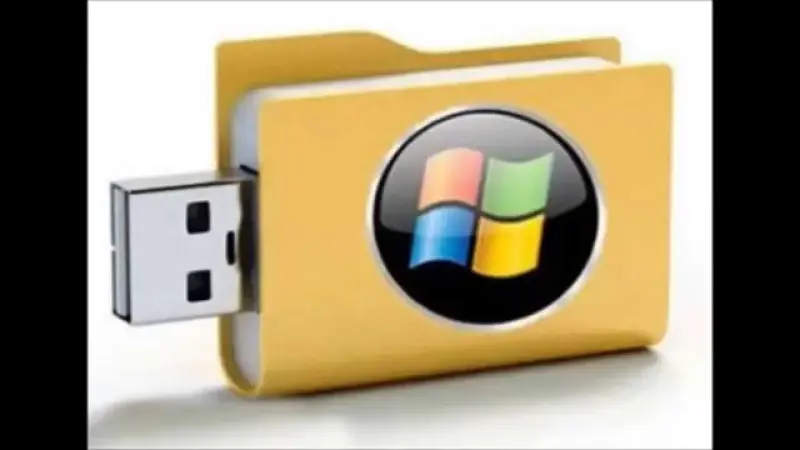 установочный диск windows, флешка